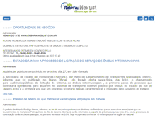 Tablet Screenshot of itaboraiweblist.com.br